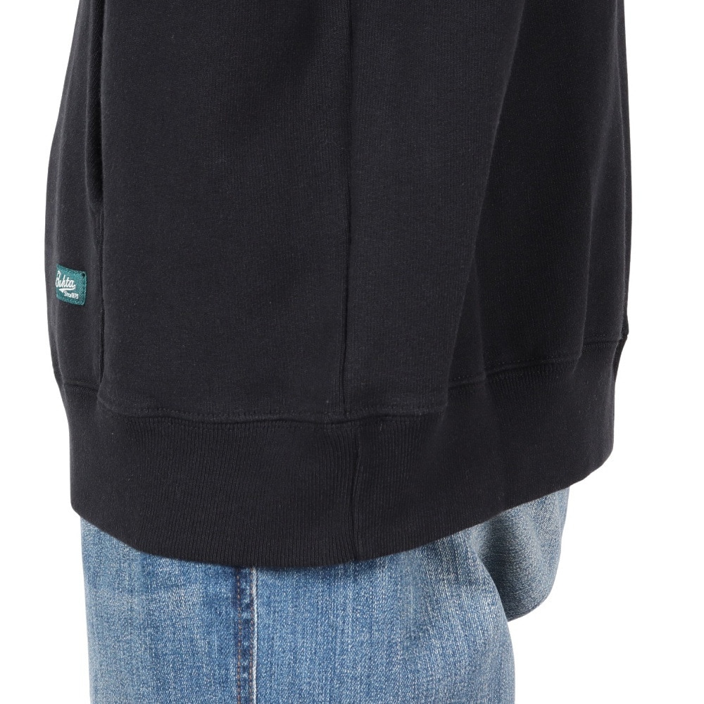 バクタ（BUKTA）（メンズ）ヘビーOZ 裏毛パーカー BU2415808:19:BLACK