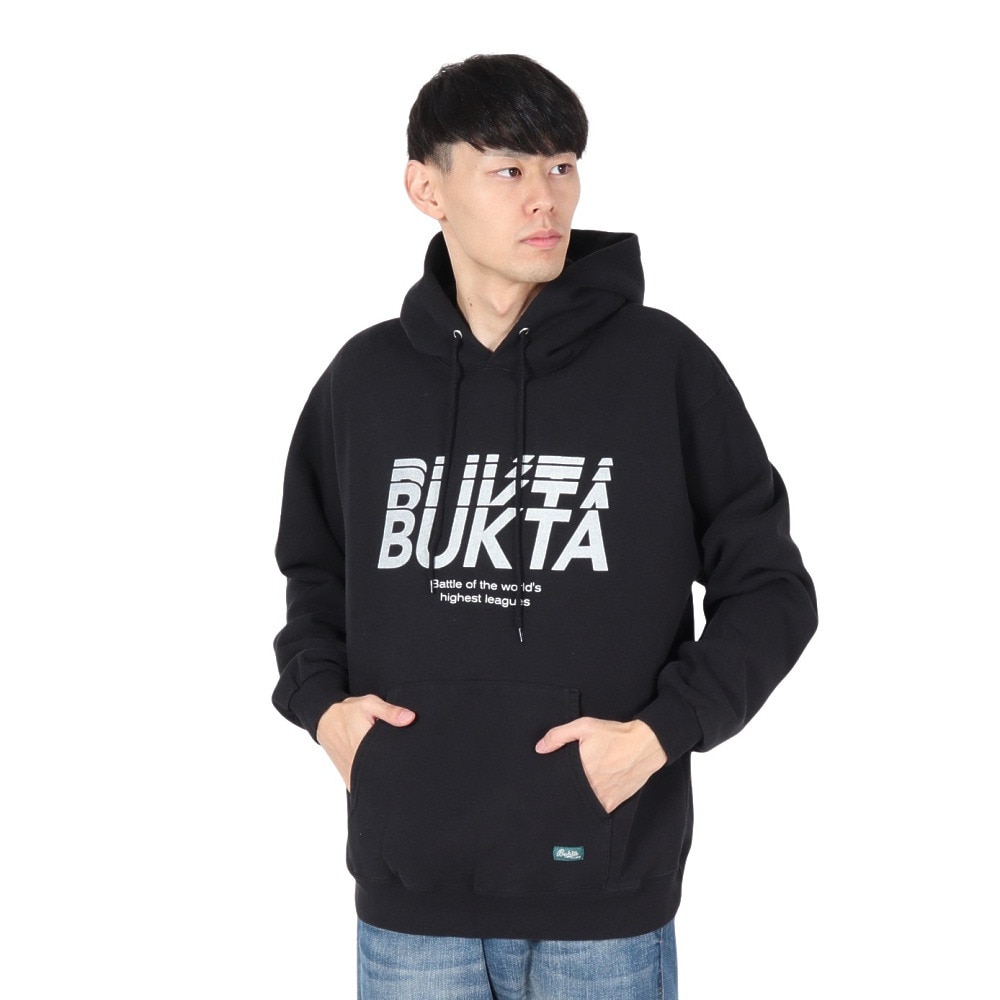 バクタ（BUKTA）（メンズ）ヘビーOZ 裏毛パーカー BU2415808:19:BLACK
