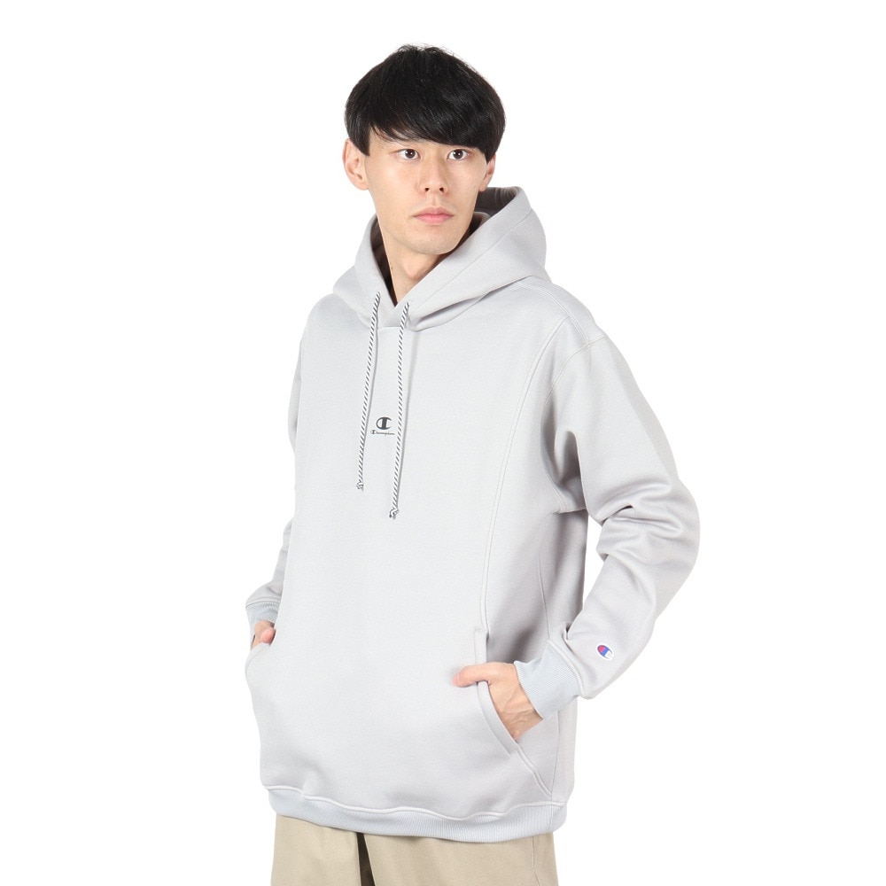 チャンピオン（CHAMPION）（メンズ）TWT フーデッドスウェットシャツ プルオーバー C3-AS104 070