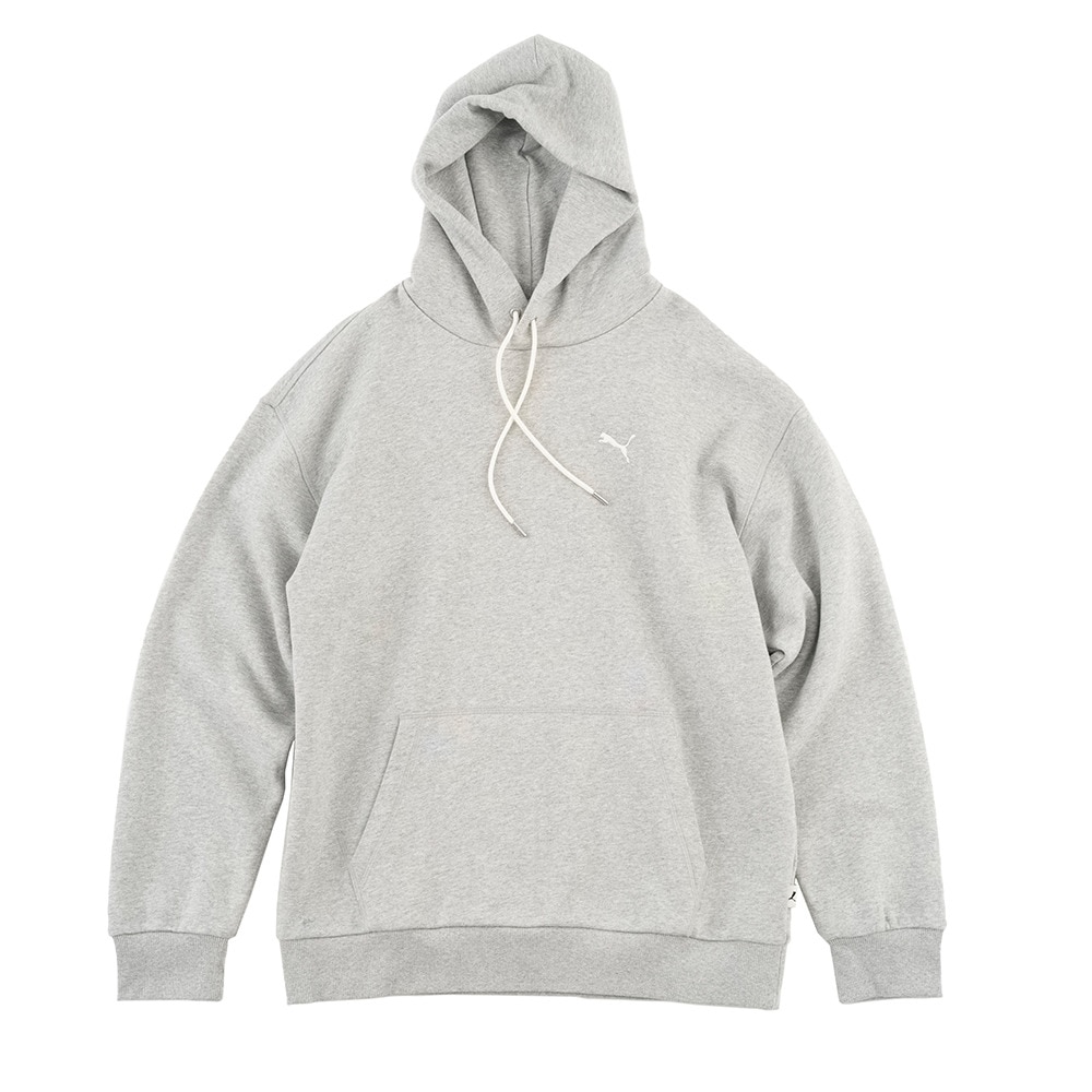 プーマ（PUMA）（メンズ）MWQ スウェットフーディー 630166 04 GRY