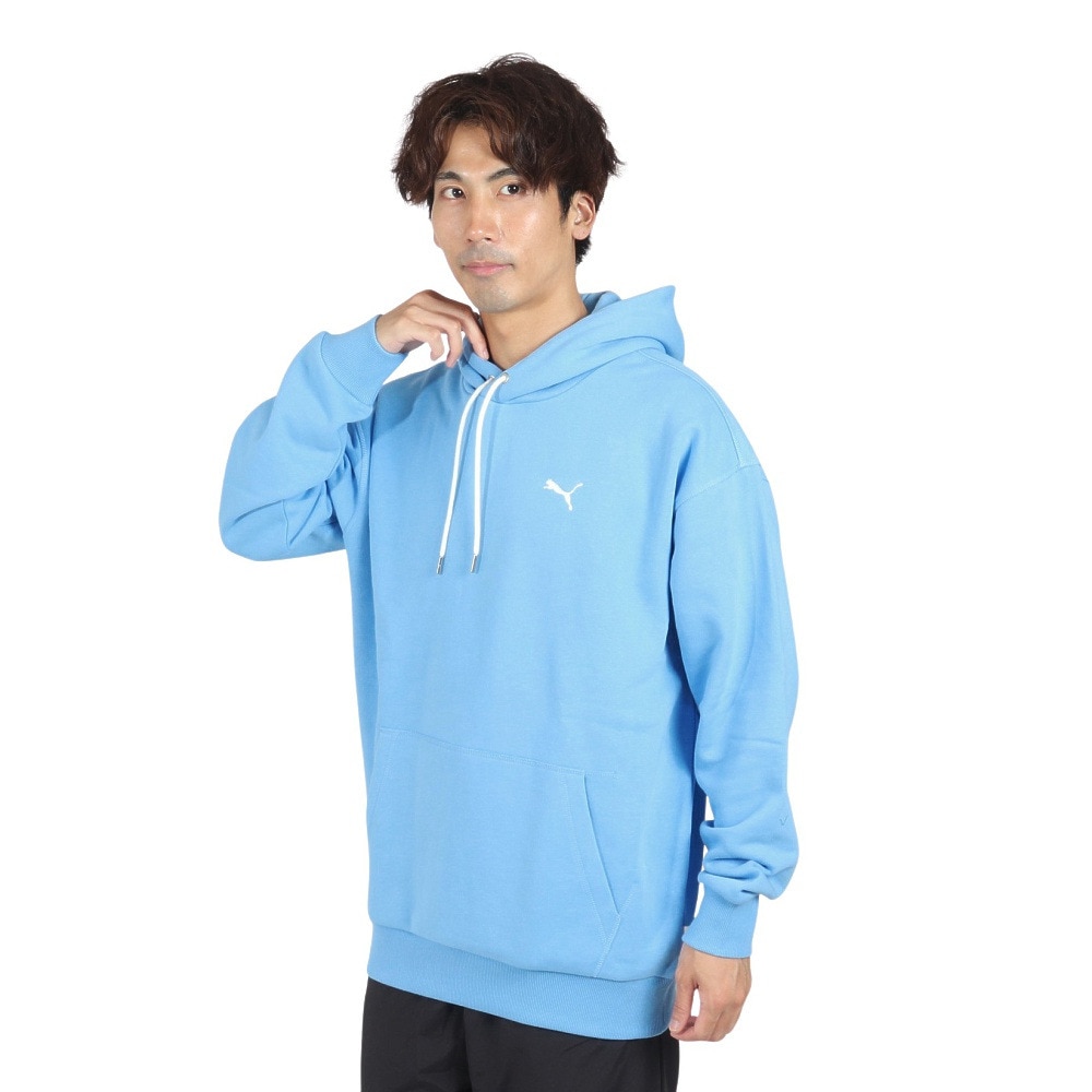 プーマ（PUMA）（メンズ）MWQ スウェット フーディー 630166 26 LBLU