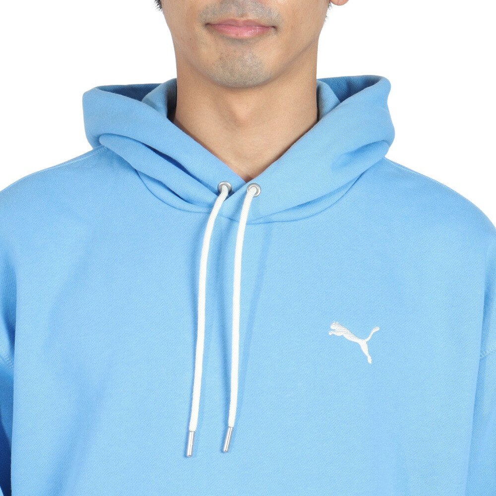 プーマ（PUMA）（メンズ）MWQ スウェット フーディー 630166 26 LBLU