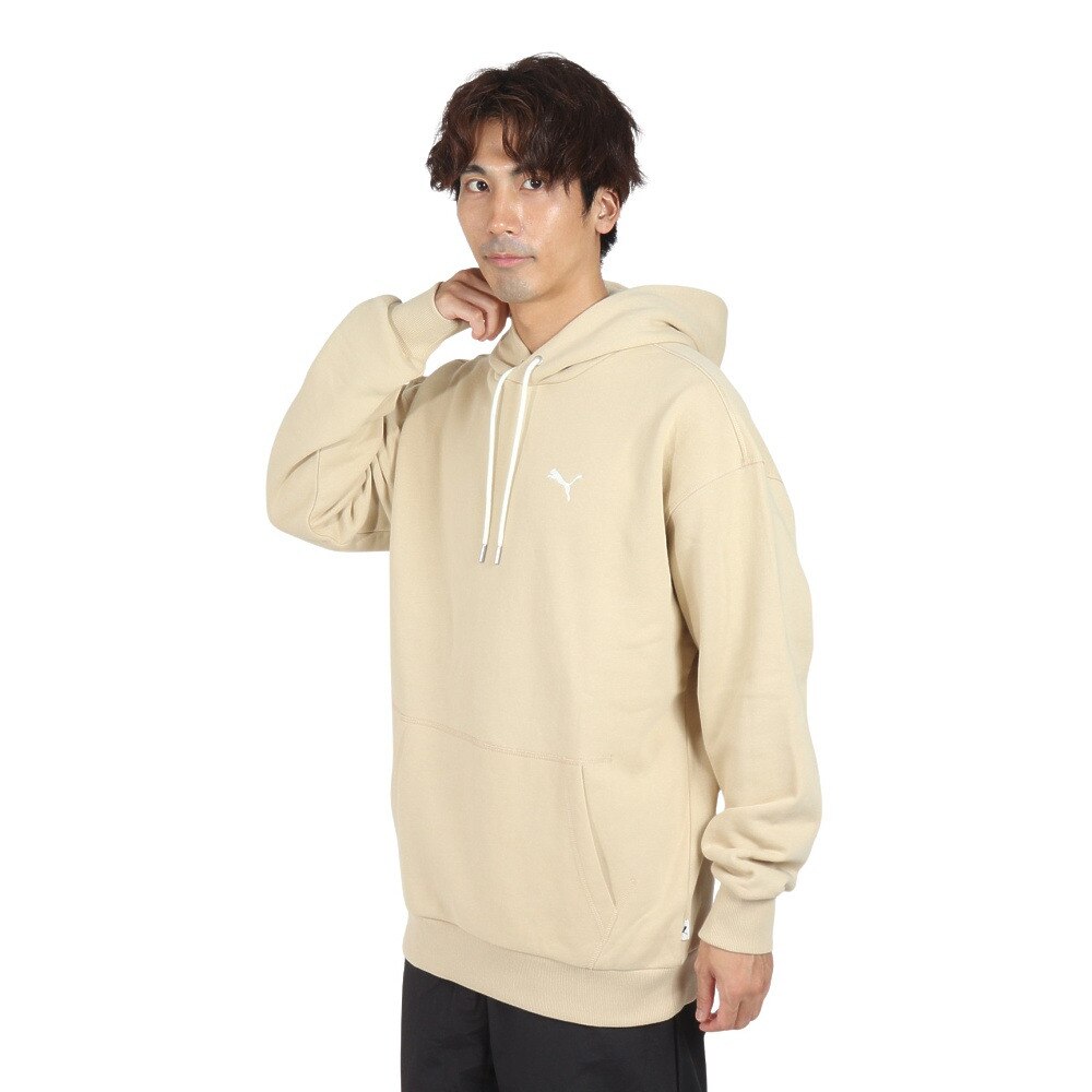 プーマ（PUMA）（メンズ）MWQ スウェットフーディー 630166 83 BEG