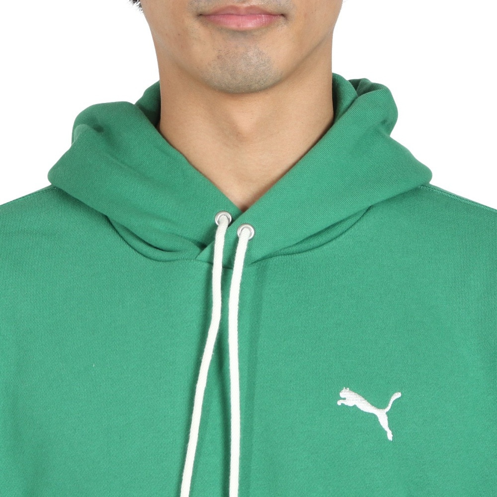 プーマ（PUMA）（メンズ）MWQ スウェットフーディー 630166 86 GRN