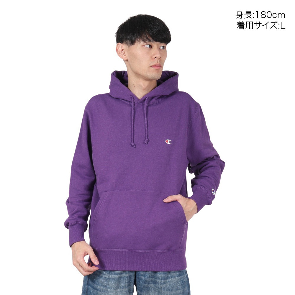 チャンピオン-ヘリテイジ（CHAMPION-HERITAGE）（メンズ）ベーシック フーデッドスウェットシャツ C3-Y136 250