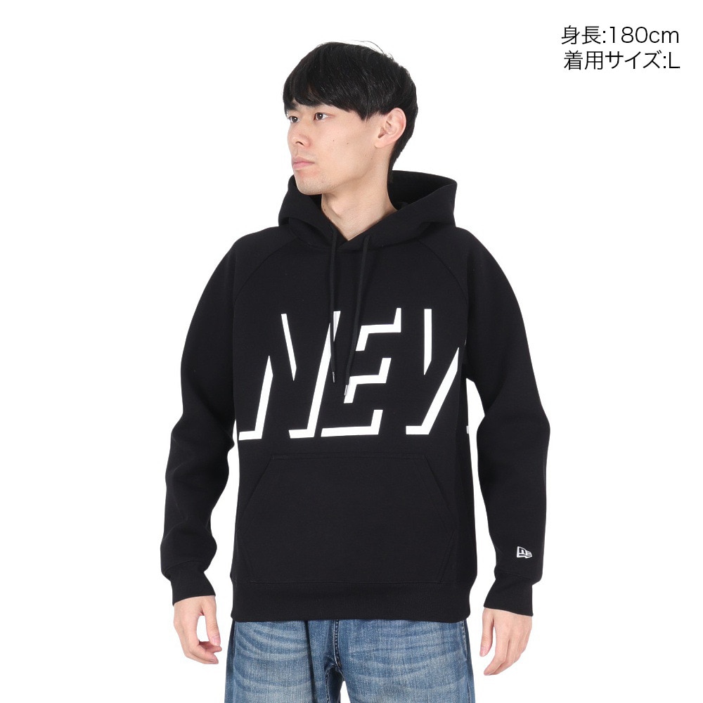 ニューエラ（NEW ERA）（メンズ、レディース）テック スウェット プルオーバーフーディー Shadow Logo 14312787