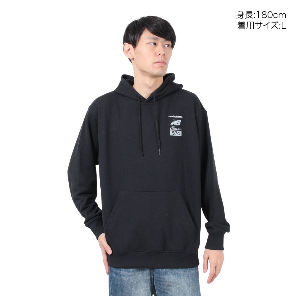 ニューバランス（new balance）（メンズ）Footwear 574 フーディ MT43993BK