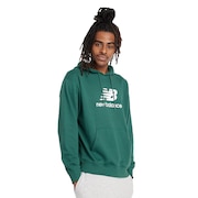 (メンズ)Sport Essentials Stacked Logo スウェットフード パーカー MT41501NWG