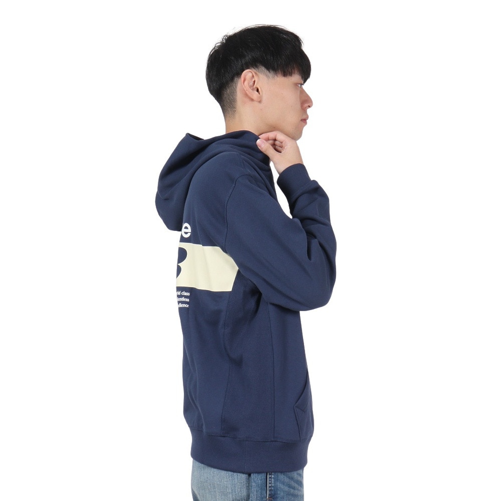 ニューバランス（new balance）（メンズ）Atリラックスドスウェットフーディ MT43561NNY