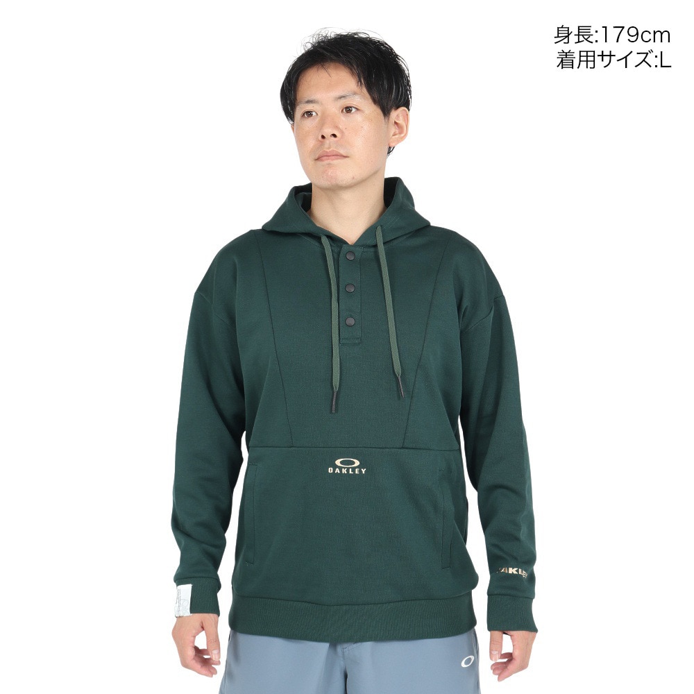 オークリー（OAKLEY）（メンズ）ESSEN FLEECE フーディ FOA407308-760
