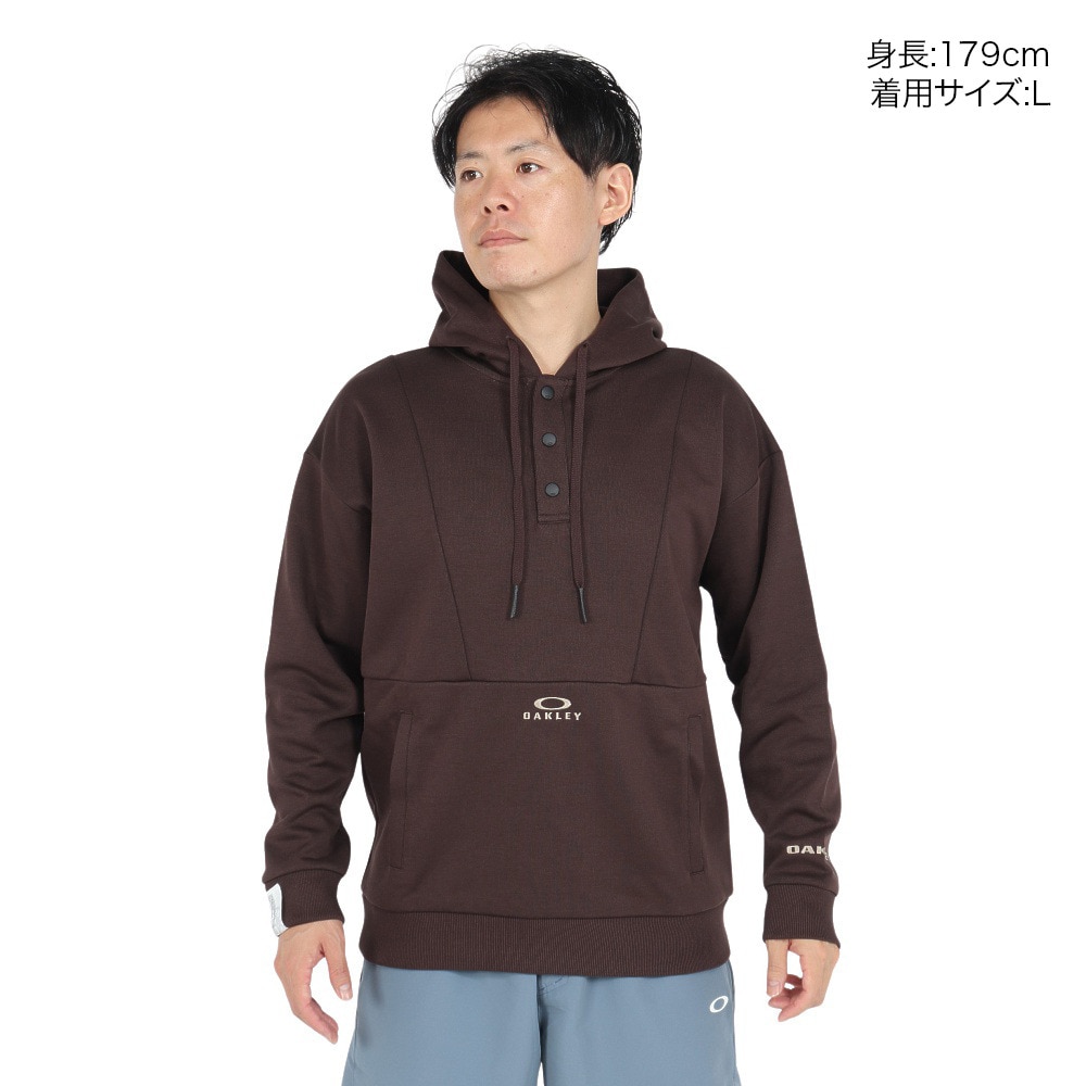 オークリー（OAKLEY）（メンズ）ESSEN FLEECE フーディ FOA407308-86R