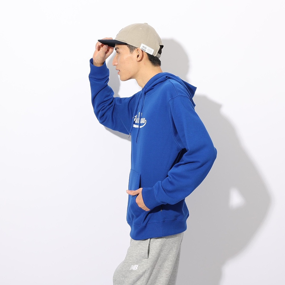ニューバランス（new balance）（メンズ）レガシースクリプト フーディースウェット MT43951TRY