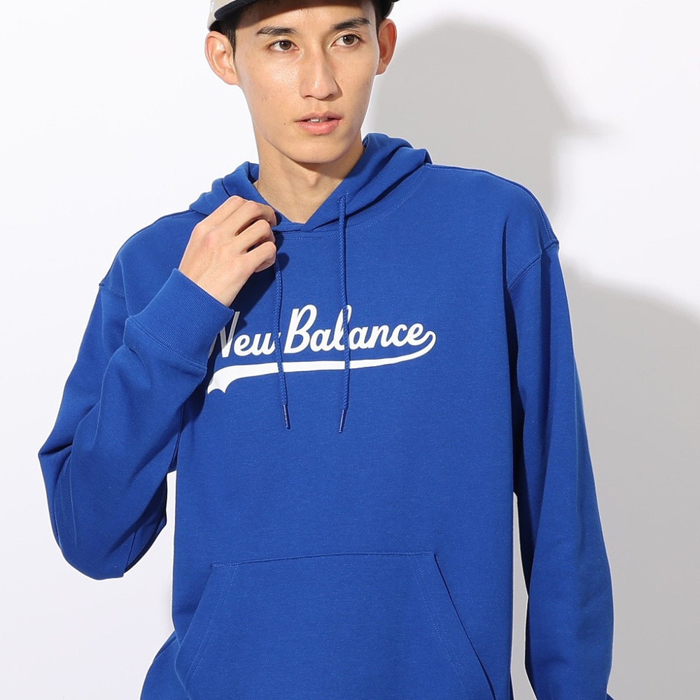 ニューバランス（new balance）（メンズ）レガシースクリプト フーディースウェット MT43951TRY