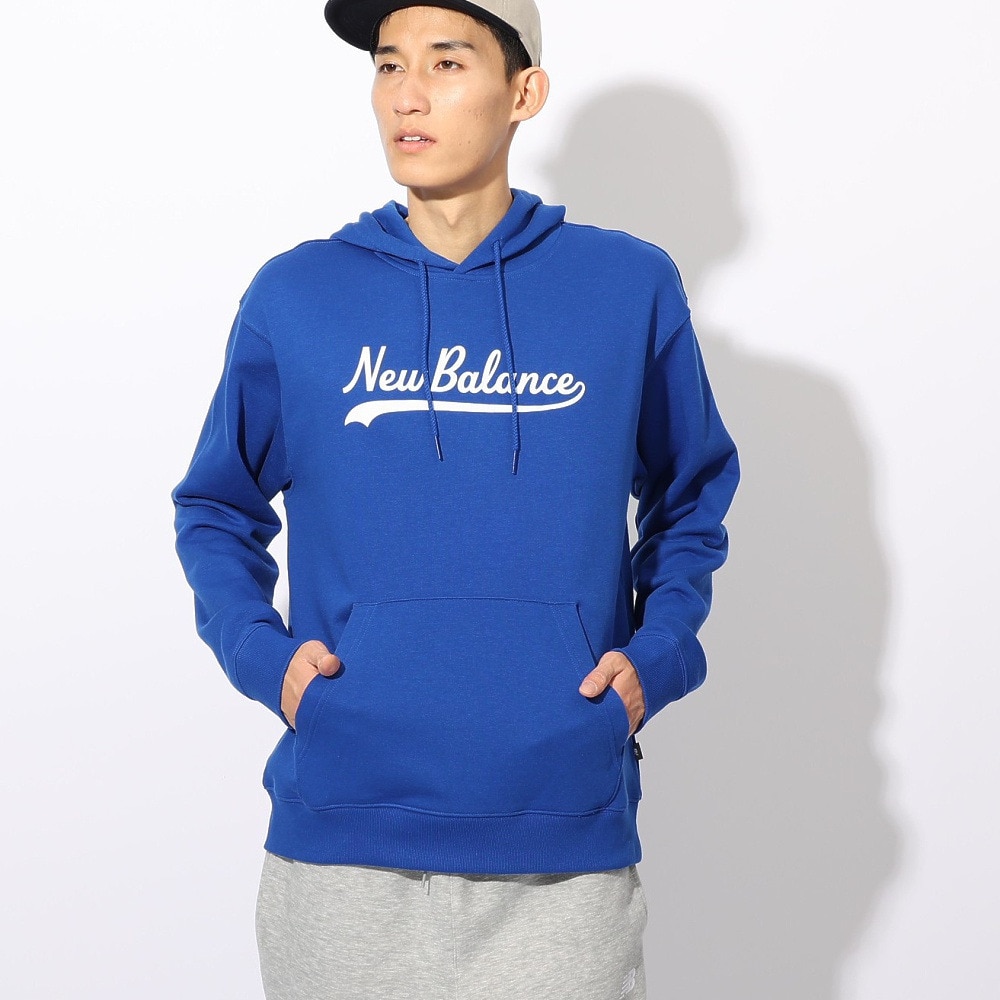 ニューバランス（new balance）（メンズ）レガシースクリプト フーディースウェット MT43951TRY