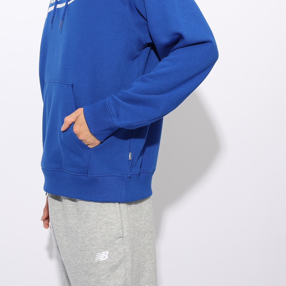 ニューバランス（new balance）（メンズ）レガシースクリプト フーディースウェット MT43951TRY