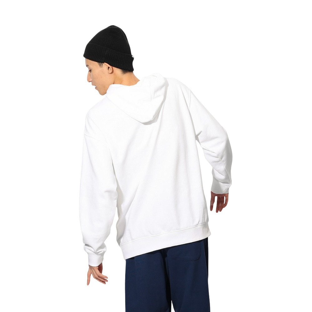 ニューバランス（new balance）（メンズ）レガシースクリプト フーディースウェット MT43951WT
