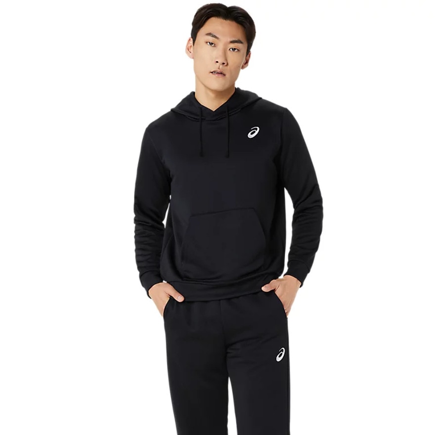 アシックス（ASICS）（メンズ、レディース）スウェット プルオーバー フーディ 2033B390.003