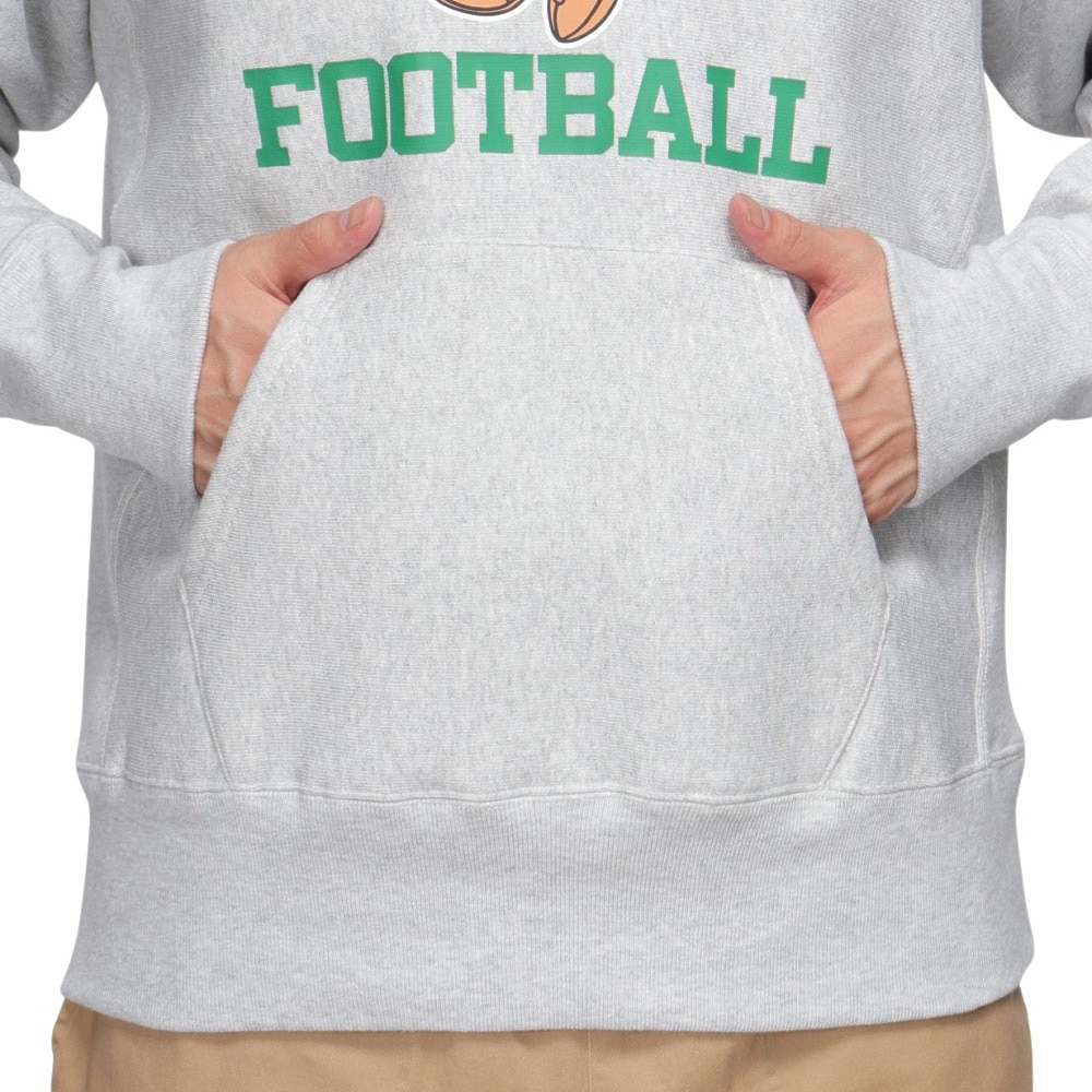 チャンピオン-ヘリテイジ（CHAMPION-HERITAGE）（メンズ）リバースウィーブ フーデッドスウェットシャツ DISNEY FOOTBALL C3-A131 040