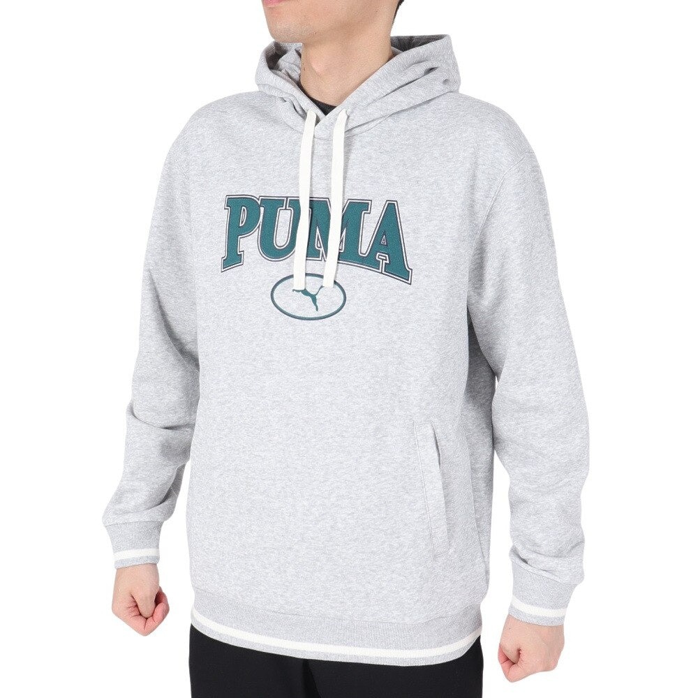 プーマ（PUMA）（メンズ）PUMA SQUAD フーディー 678401 04 LGRY