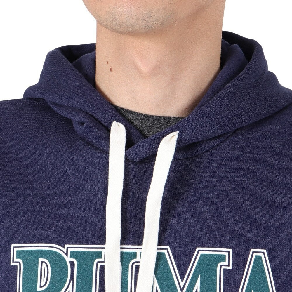 プーマ（PUMA）（メンズ）PUMA SQUAD フーディー 678401 06 NVY