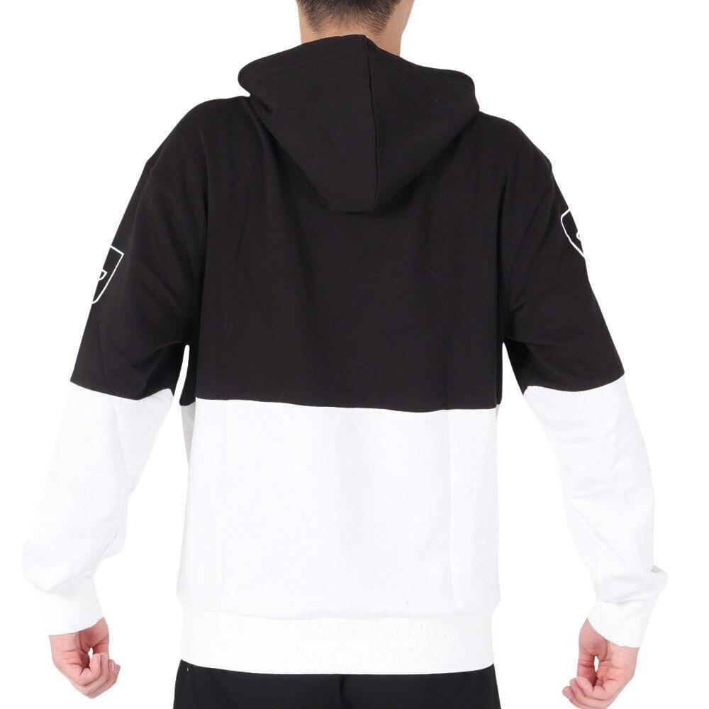 プーマ（PUMA）（メンズ）PUMA POWER カラーブロック フーディー スウェット TR 678492 01 BLK