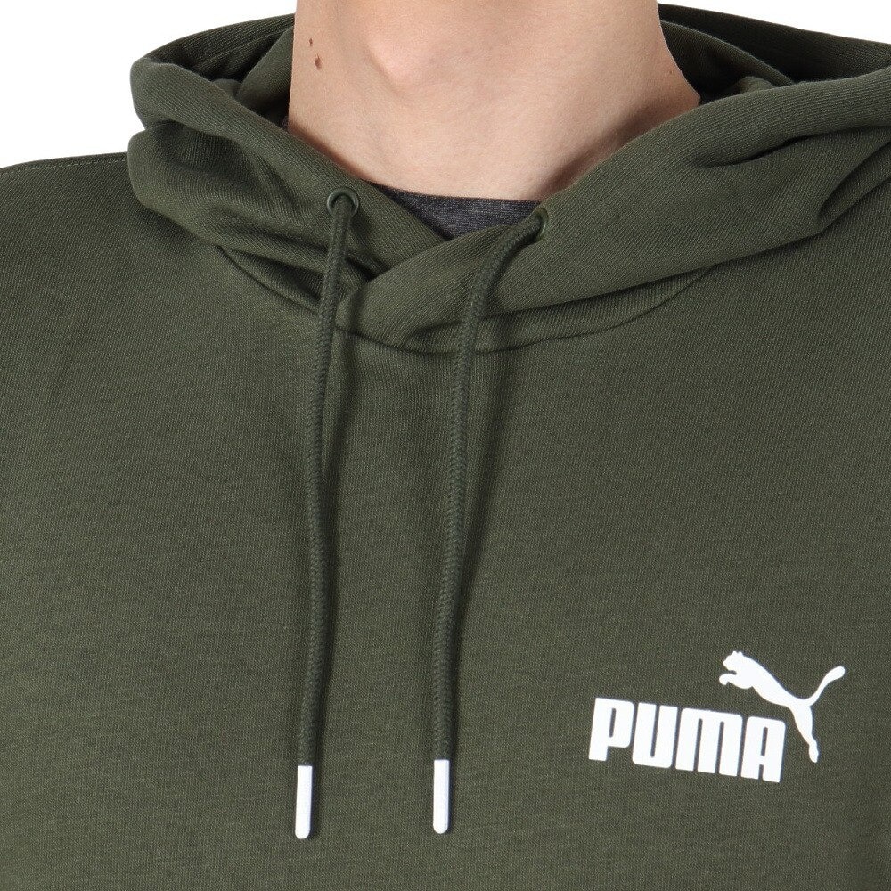 プーマ（PUMA）（メンズ）PUMA POWER カラーブロック フーディー スウェット TR 678492 31 OLV