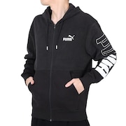 (メンズ)PUMA POWER ウィンタライズド パーカー 678363 01 BLK