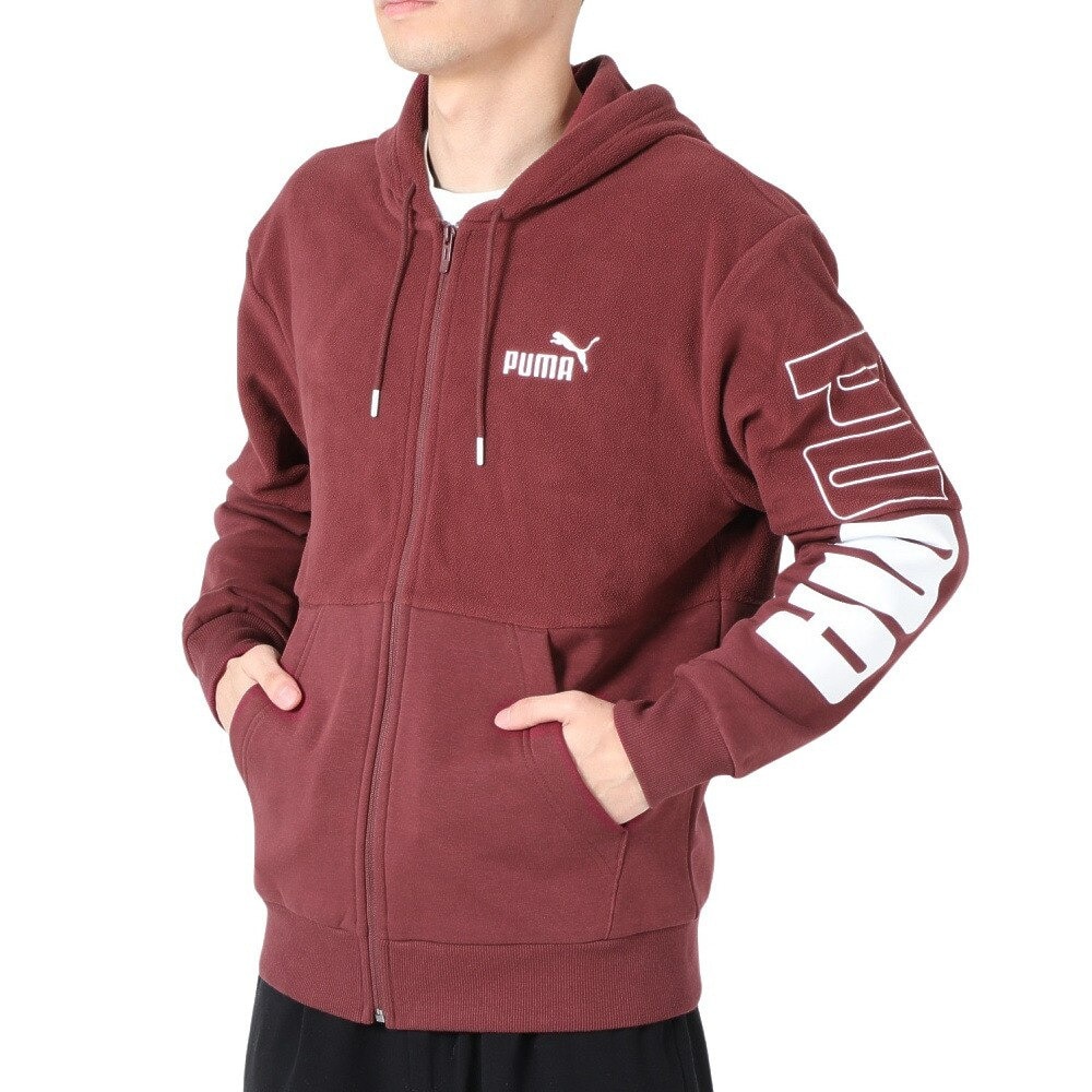 プーマ（PUMA）（メンズ）PUMA POWER ウィンタライズド パーカー 678363 22 MGT