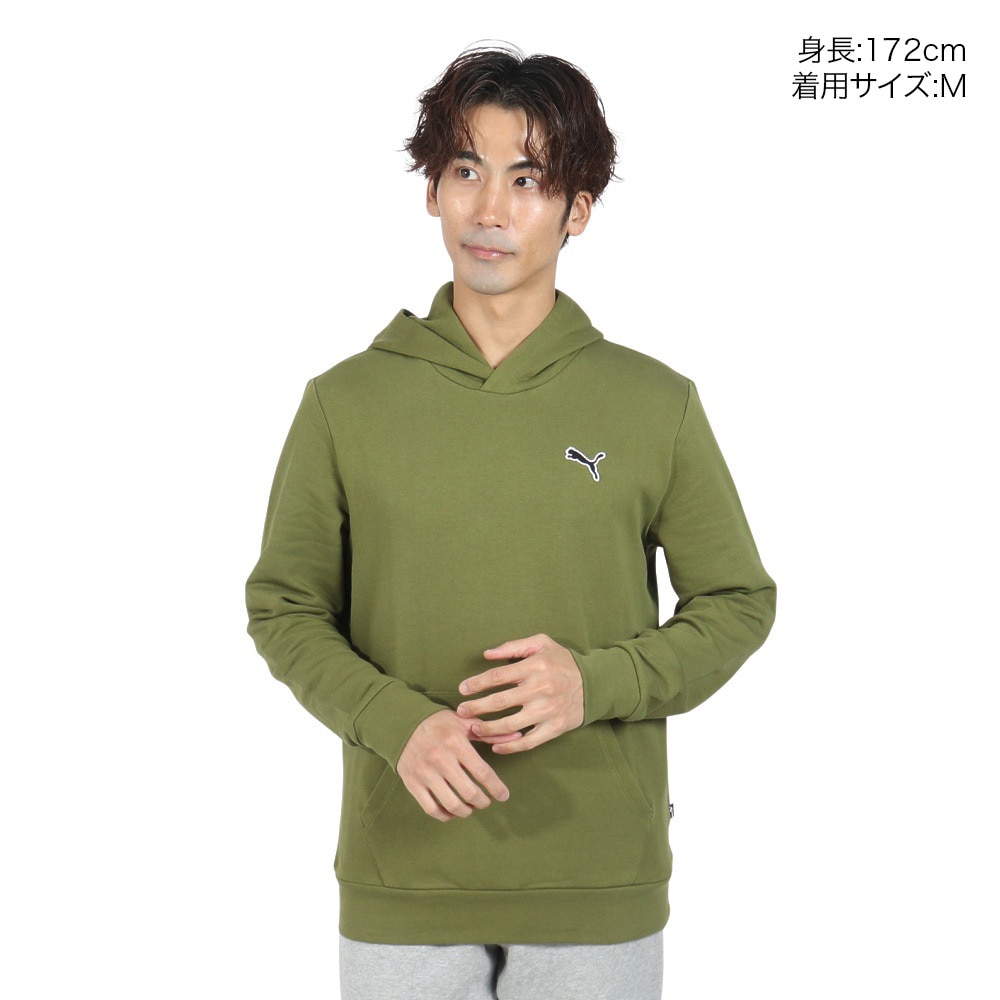 プーマ（PUMA）（メンズ）BETTER エッセンシャル フーディー スウェット 678430 33 OLV