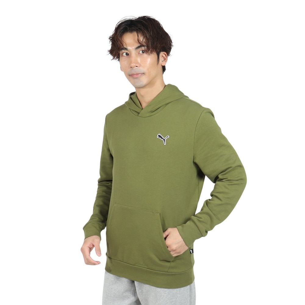 プーマ（PUMA）（メンズ）BETTER エッセンシャル フーディー スウェット 678430 33 OLV