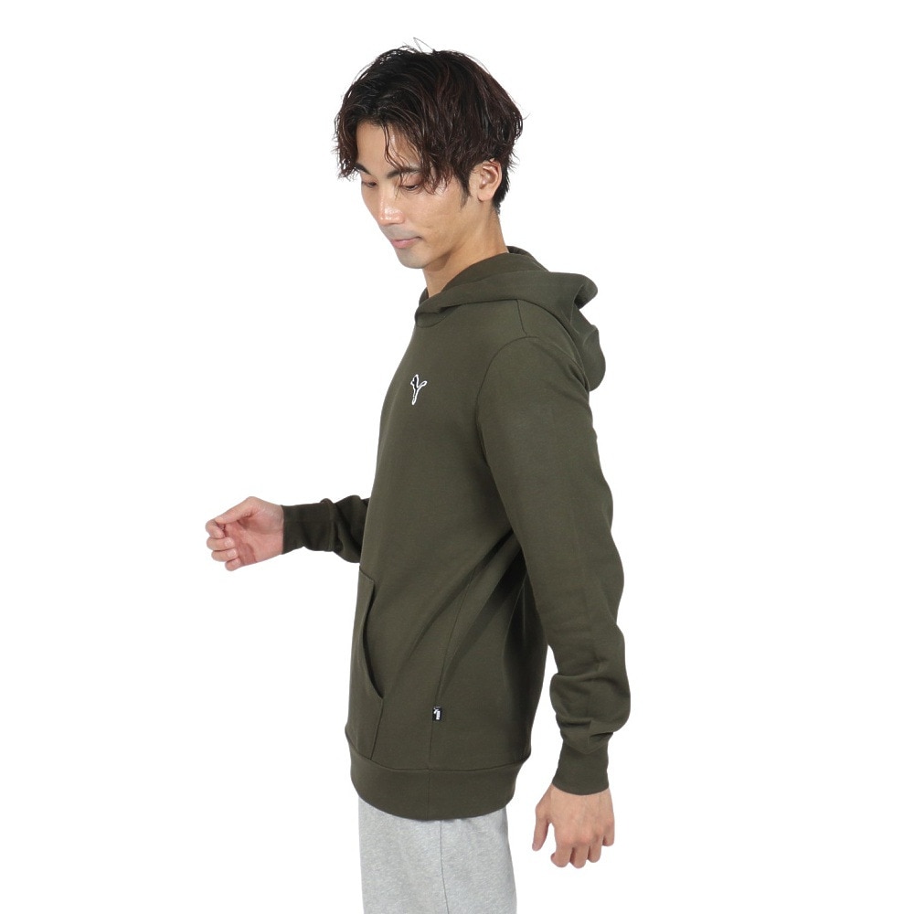 プーマ（PUMA）（メンズ）BETTER エッセンシャル フーディー スウェット 678430 70 DGRN