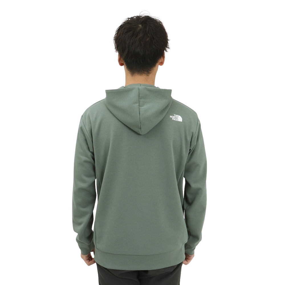 ザ・ノース・フェイス（THE NORTH FACE）（メンズ、レディース）モーションフーディ スウェットパーカー NT12495 DG