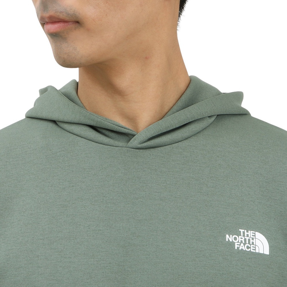 ザ・ノース・フェイス（THE NORTH FACE）（メンズ、レディース）モーションフーディ スウェットパーカー NT12495 DG
