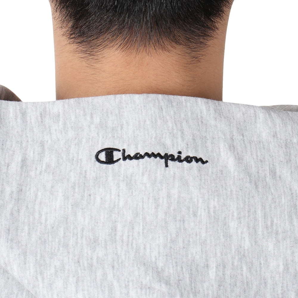 チャンピオン（CHAMPION）（メンズ）テックウィーブテリーフーデッドスウェットシャツ C3-BS120 070