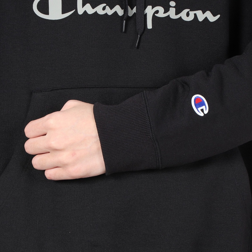 チャンピオン（CHAMPION）（メンズ）テックウィーブテリーフーデッドスウェットシャツ C3-BS120 090
