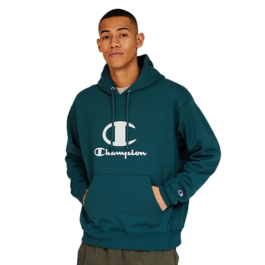チャンピオン（CHAMPION）（メンズ）テックウィーブテリーフーデッドスウェットシャツ C3-BS120 636