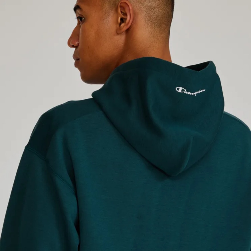 チャンピオン（CHAMPION）（メンズ）テックウィーブテリーフーデッドスウェットシャツ C3-BS120 636