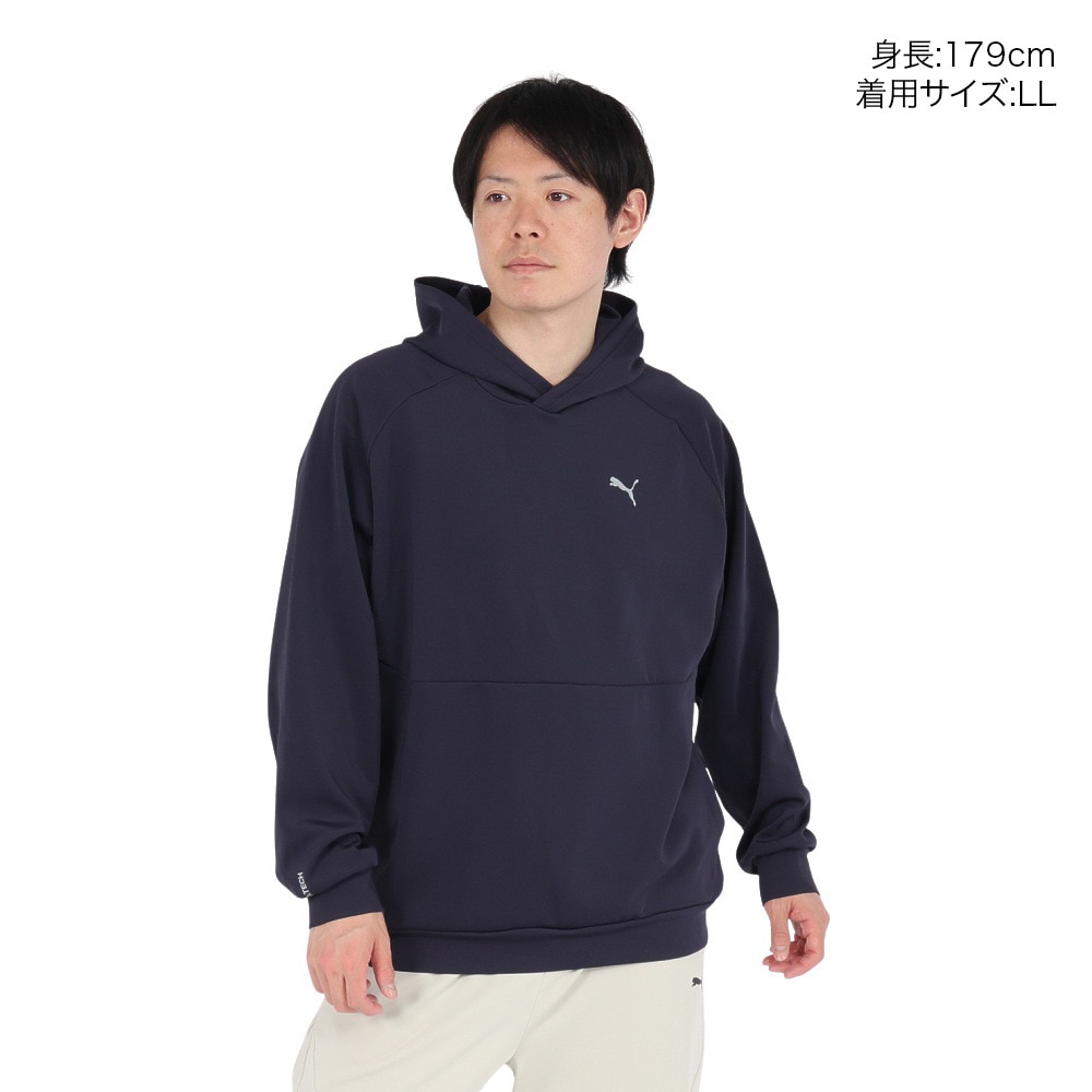プーマ（PUMA）（メンズ）TECH スウェットフーディー 632959 16 NVY