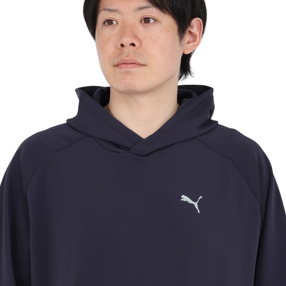プーマ（PUMA）（メンズ）TECH スウェットフーディー 632959 16 NVY