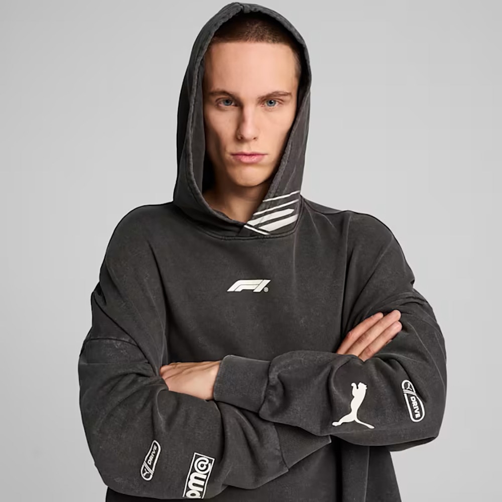 プーマ（PUMA）（メンズ）F1 フーディ 631640 01 BLK