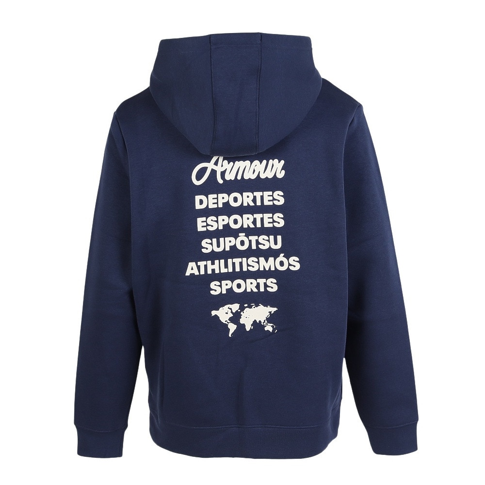 アンダーアーマー（UNDER ARMOUR）（メンズ）アイコンフリース フーディー 6010371 403