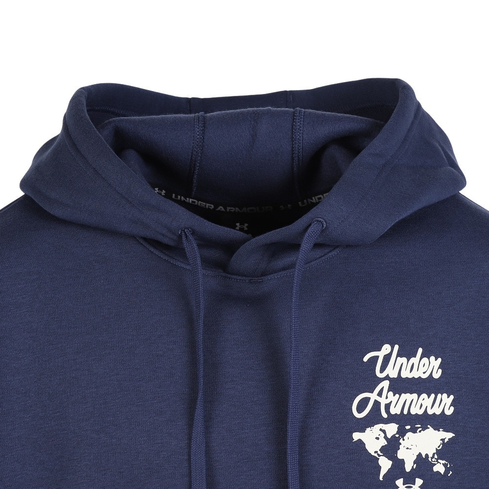アンダーアーマー（UNDER ARMOUR）（メンズ）アイコンフリース フーディー 6010371 403