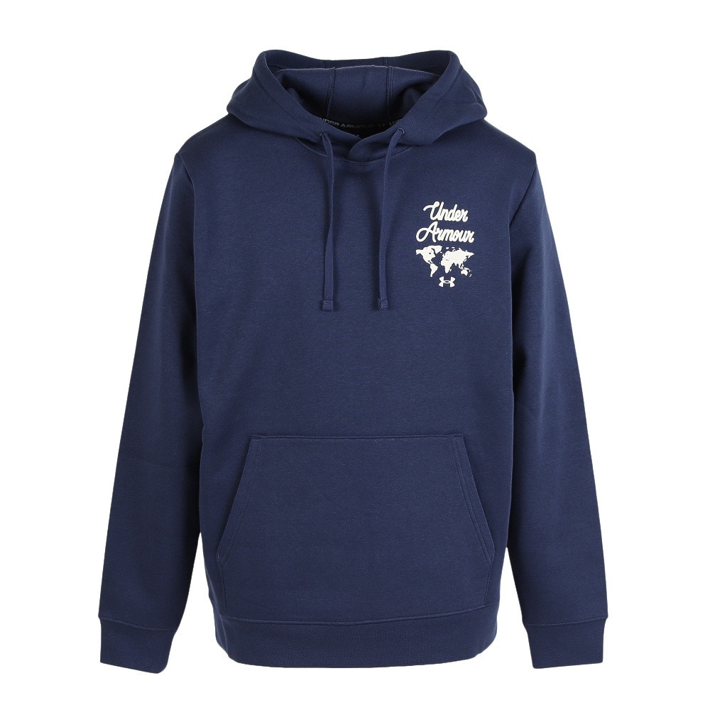 アンダーアーマー（UNDER ARMOUR）（メンズ）アイコンフリース フーディー 6010371 403