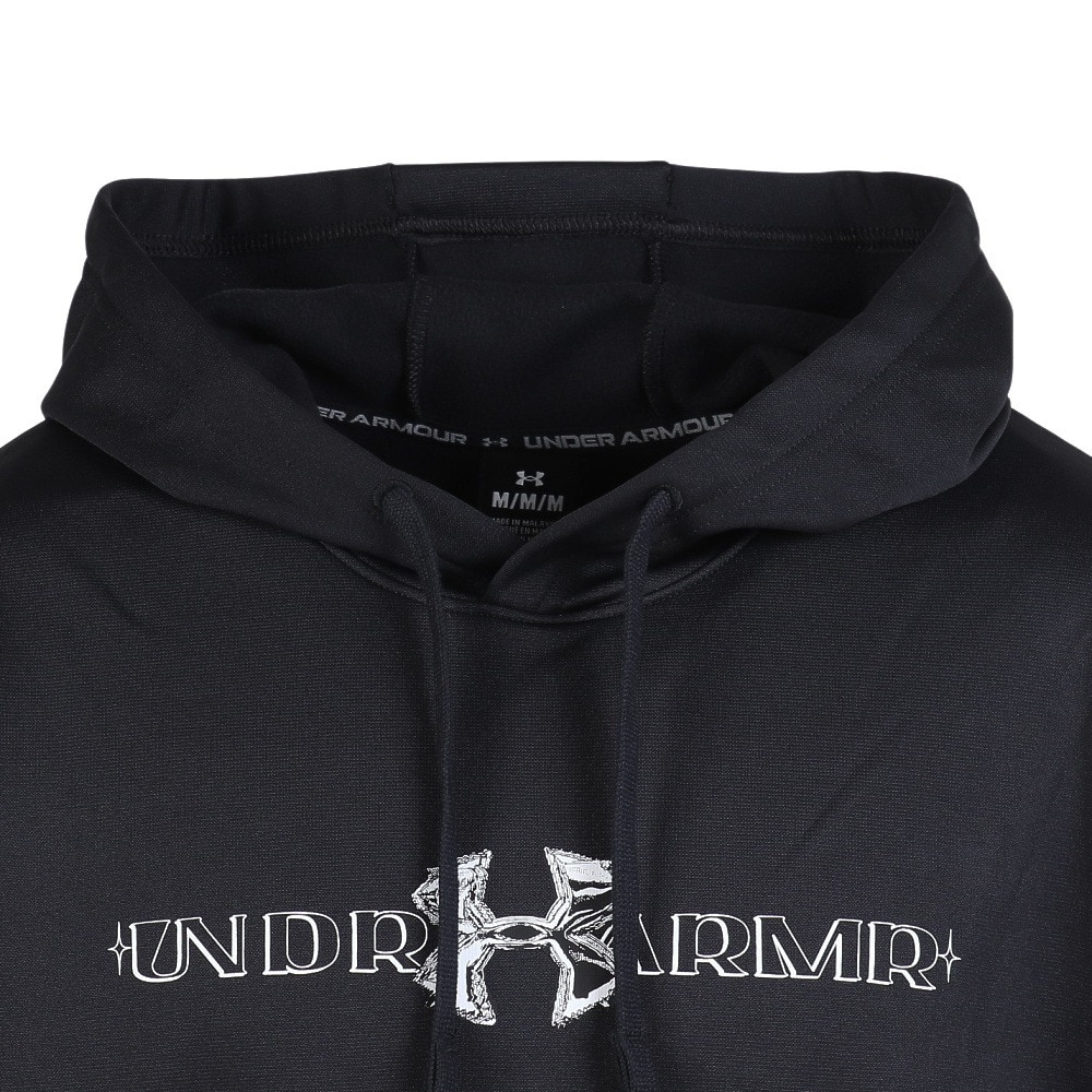 アンダーアーマー（UNDER ARMOUR）（メンズ）アーマーフリース プルオーバー フーディー 6010374 001