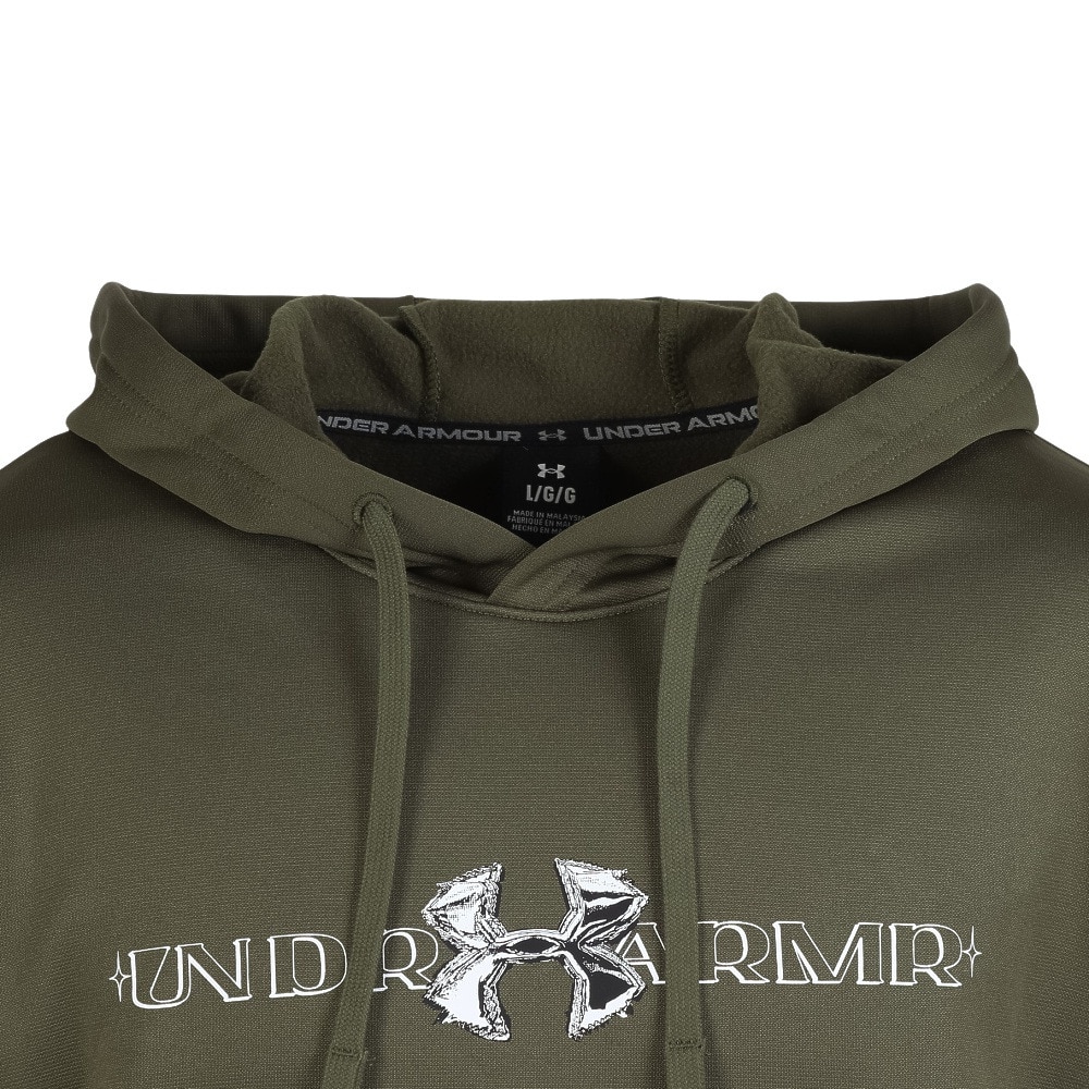 アンダーアーマー（UNDER ARMOUR）（メンズ）アーマーフリース プルオーバー フーディー 6010374 390