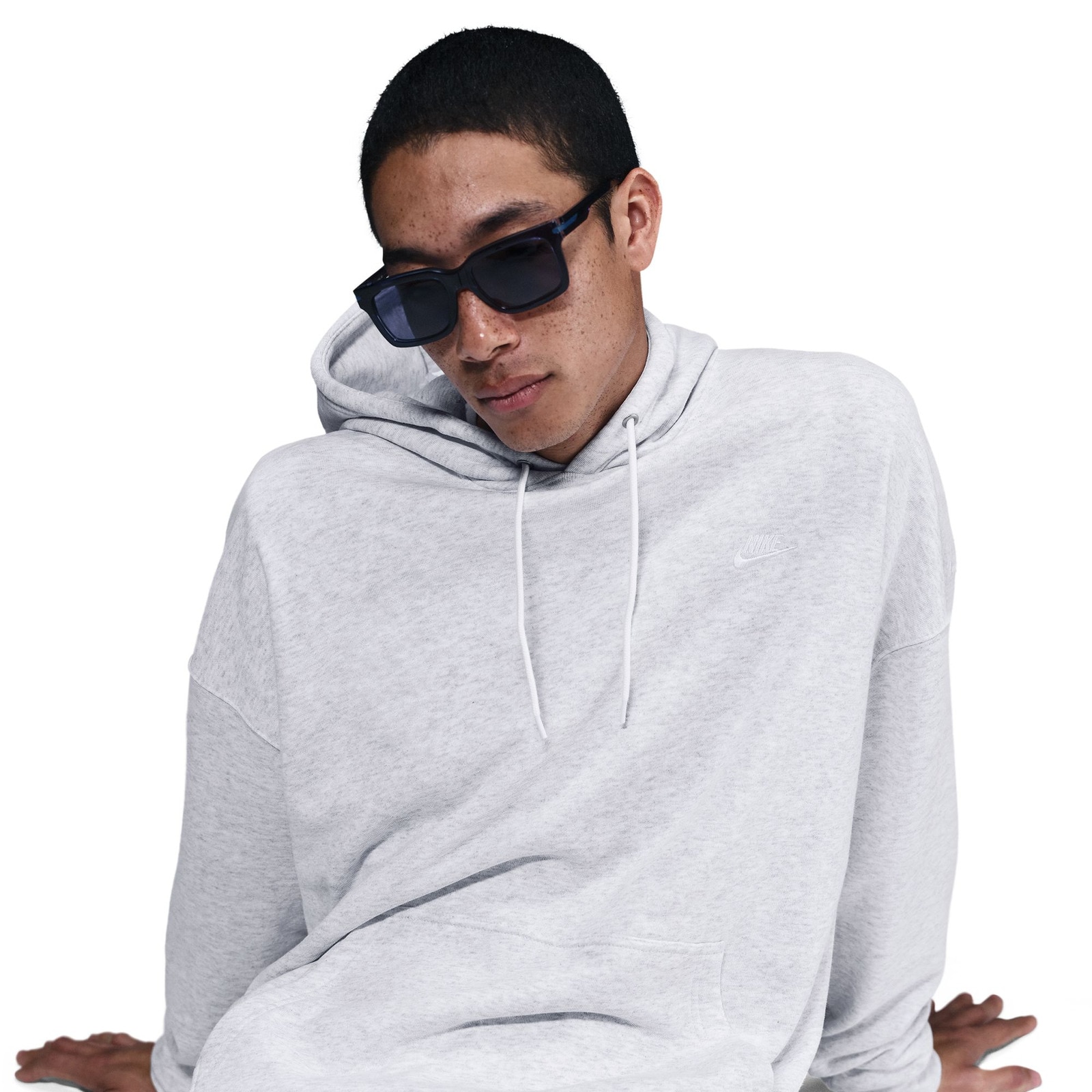 ナイキ（NIKE）（メンズ）クラブ フリース オーバーサイズド フレンチ テリー プルオーバー パーカー HJ1817-051