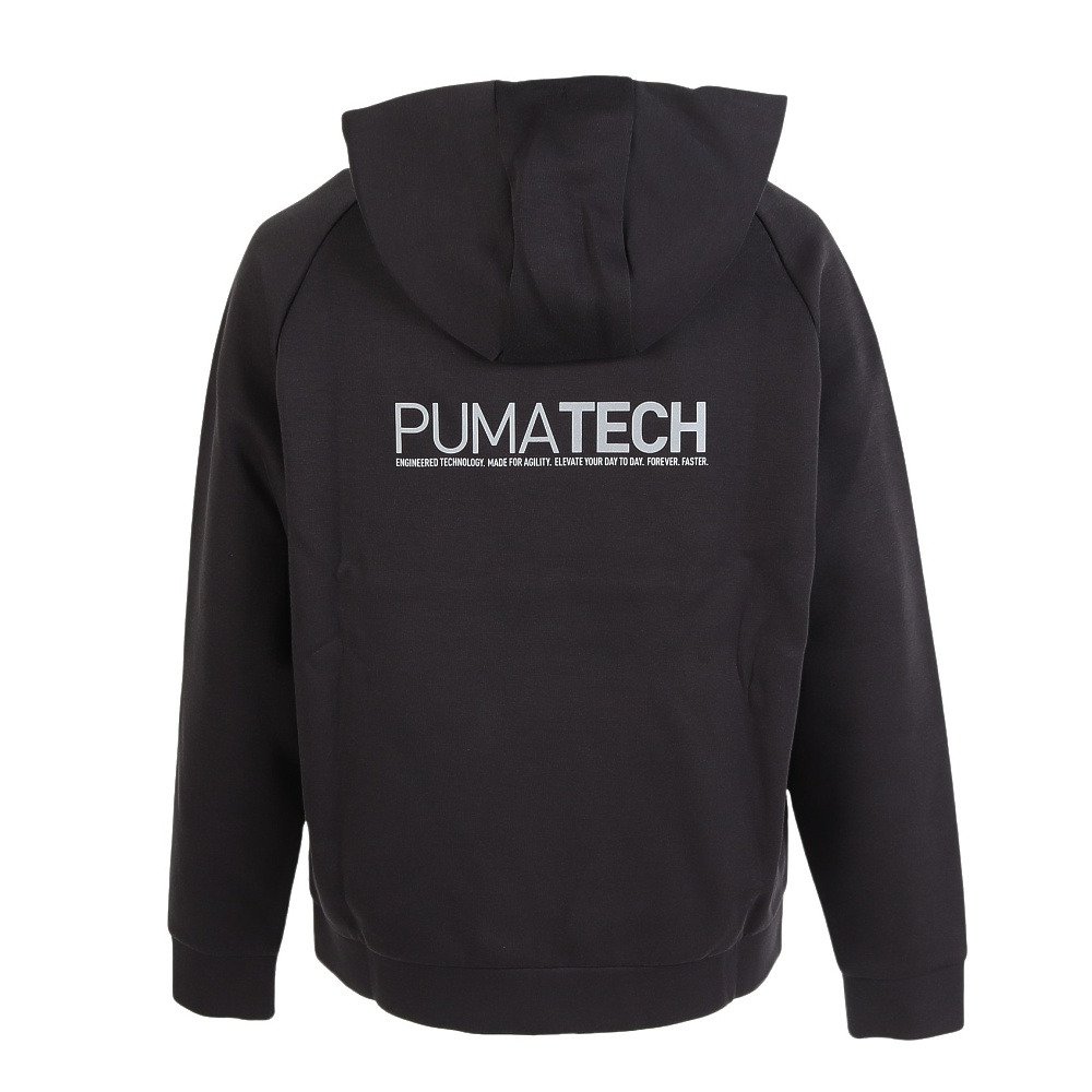 プーマ（PUMA）（メンズ）TECHグラフィック フーディー 631838 01 BLK