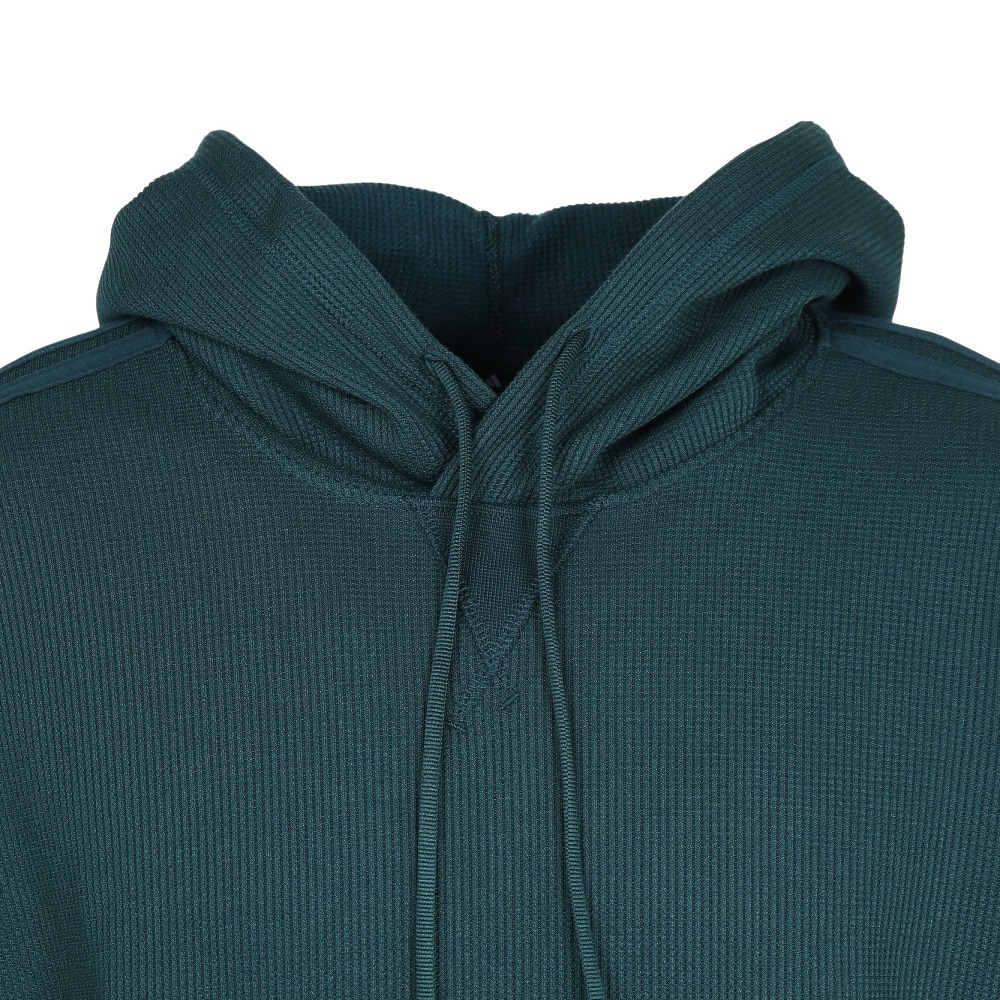 アディダス（adidas）（メンズ）ルーズフィット ワッフル プルオーバー パーカー NED56-KG0776