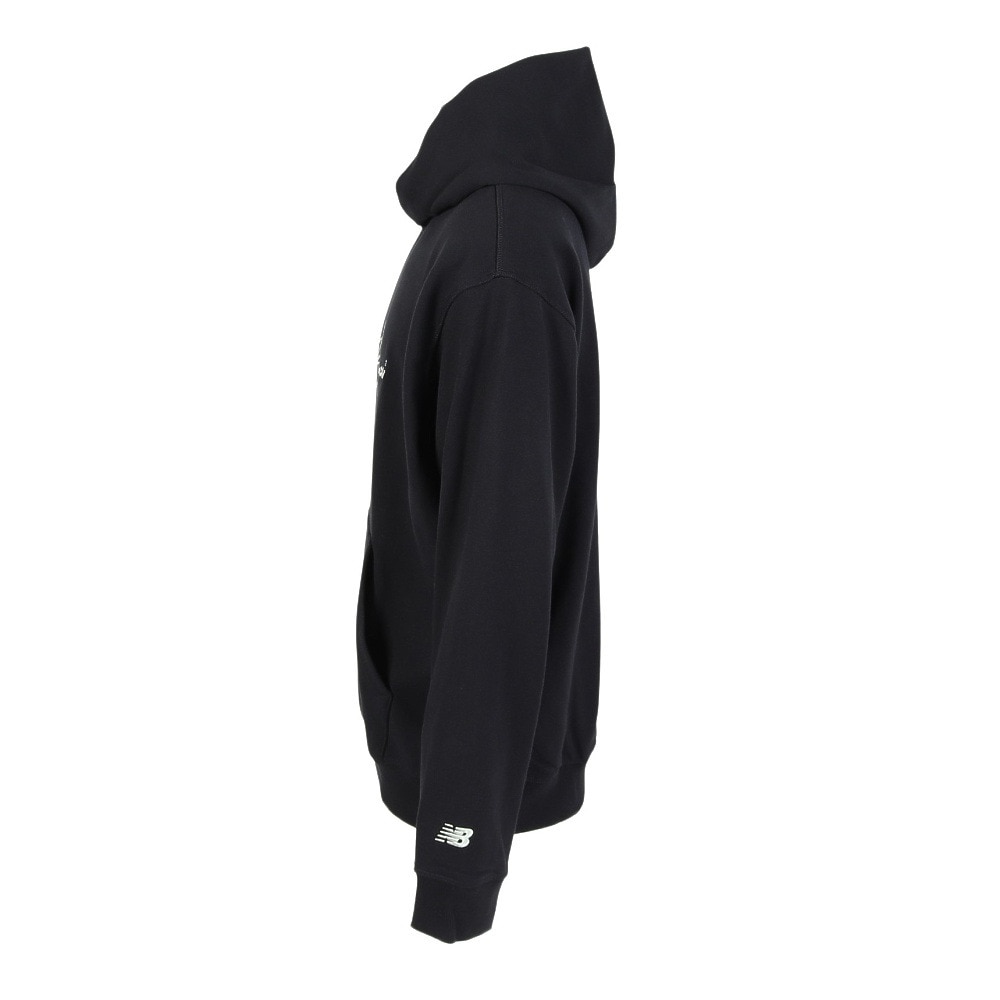 ニューバランス（new balance）（メンズ）シグネチャーフーディーパーカー MT53938BK