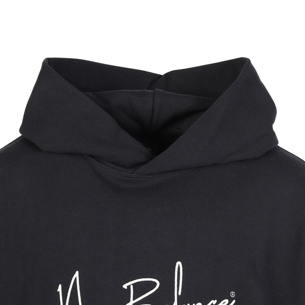 ニューバランス（new balance）（メンズ）シグネチャーフーディーパーカー MT53938BK